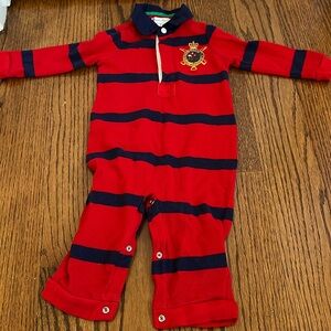 Ralph Lauren cotton striped one piece